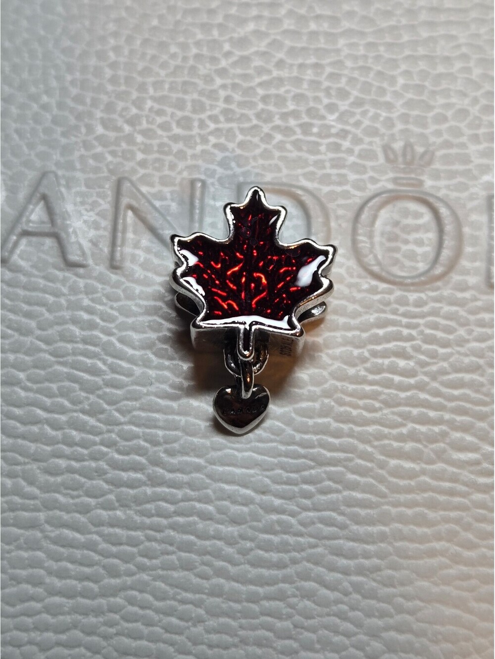 Pandora charm s925 ale maple leaf canada